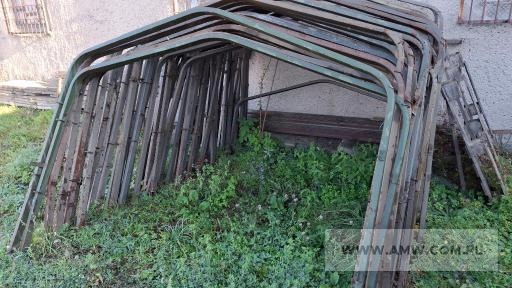 Części do samochodu STAR 266 - pakiet zawierający 10 poz. asort. (wg oddzielnego wykazu), w tym: kosz na kanister, ławki, pałąki, skrzynie ładunkowe 